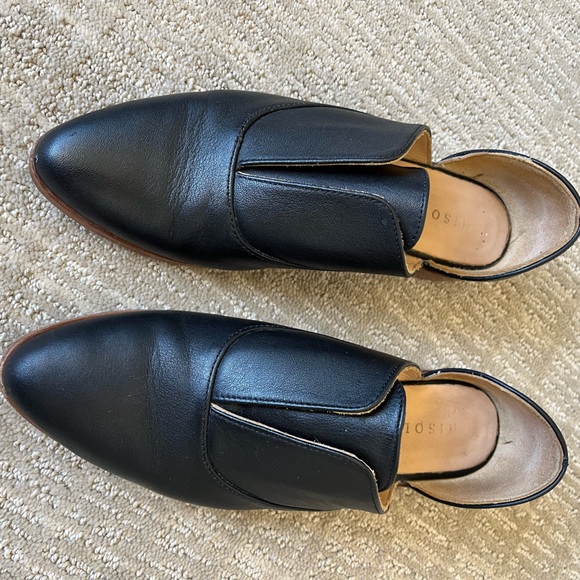 Nisolo Emma D’Orsay Oxford, size 6.5. Black leather. - Picture 2 of 11